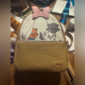 Loungefly Disney Aristocats Backpack & Wallet